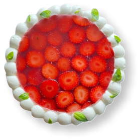 tarte aux fraises